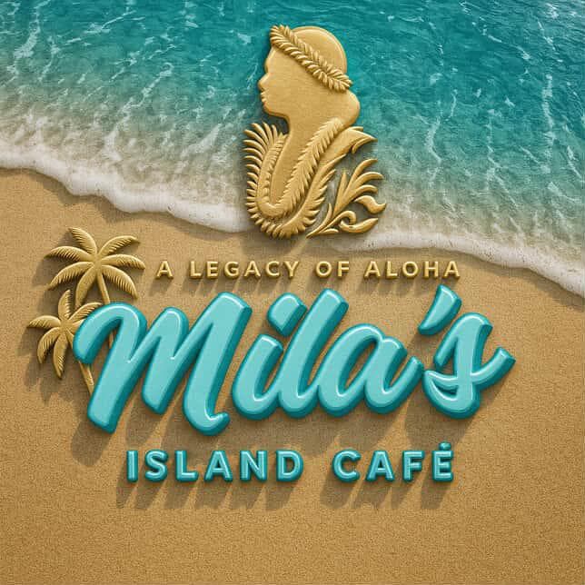 Mila's Island Café Logo